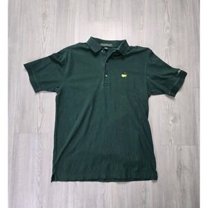 Masters Collection‎ Green Golf Polo Shirt S Pima Cotton 60s Two-Ply